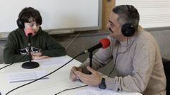 Momento da entrevista a Daniel P�rez, alcalde de Carballo 