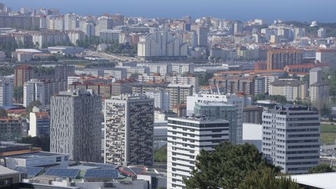 Vista urbana de A Coru�a