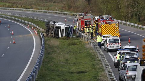 Imagen de archivo de un accidente de trfico