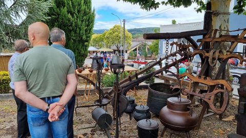 En el recinto de la feria se expusieron numerosos objetos de fabricacin artesanal