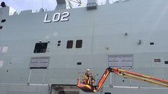 El �Canberra� tiene su base en S�dney, en Garden Island