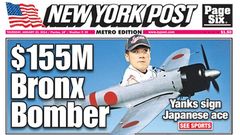 Portada retirada del �New York Post�