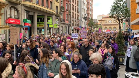 Manifestaci�n del 8M en Oviedo