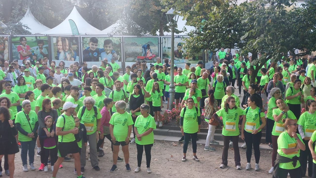 Más de mil personas caminan en Santiago a favor de la investigación del cáncer