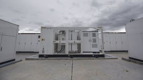 La planta de almacenamiento energ�tico de Sungrow en Sanxenxo es la �nica que opera actualmente en Galicia