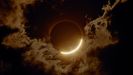 Eclipse solar desde Manzaneda.