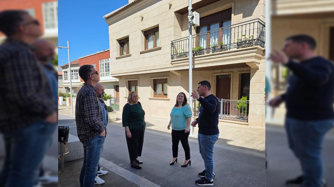 El Concello de Cangas se interesa por los lectores de matrícula de A Illa