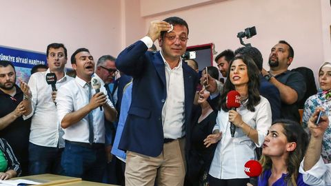 Ekrem Imamoglu, lder del Partido Republicano del Pueblo (CHP)