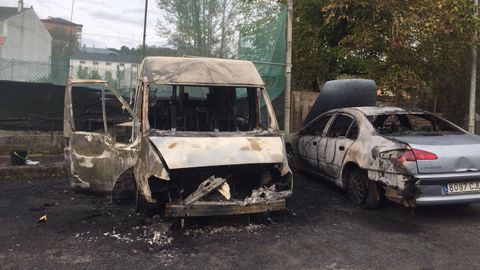 Estado en el que quedaron los vehculos afectados