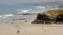 Playa de Fontela-Valea, en Barreiros