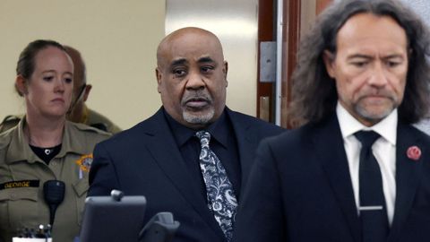 Duane Davis, de 63 a&ntilde;os, durante el juicio en Las Vegas