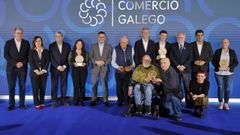 Galardonados con los Premios do Comercio Galego 2026.