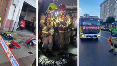 Asistencia del SPEIS en el taller donde ocurri� el accidente