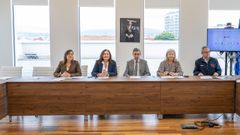 Reuni�n entre la Xunta y los servicios de emergencias sobre la Cidade da Xustiza