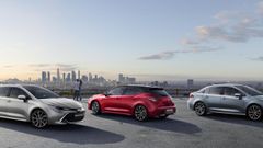 Imagen de los nuevos modelos de la gama Toyota Corolla
