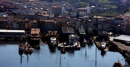 Factor�a Naval es junto a Nodosa, el gran astillero del Puerto de Mar�n.