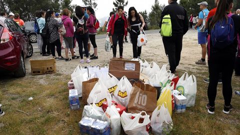 Andaina solidaria Congalsa POR EL MONTE DE A CUROTA