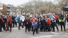 La caminata solidaria contra el c�ncer en Friol, en im�genes