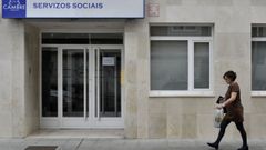 Imagen de archivo de las dependencias de Servicios Sociales de Cambre