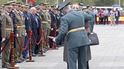 Fiesta de la Guardia Civil. Imposici�n de medallas