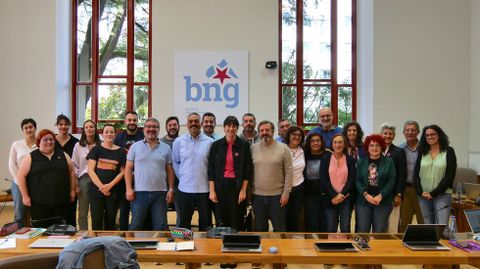 Despedida de Daniel P�rez de sus compa�eros del grupo parlamentario