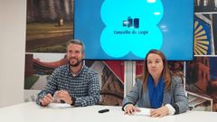 Rub�n Arroxo y Cristina L�pez presentaron los �orzamentos participativos�