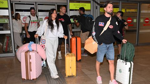 Gloria Camila Ortega, Tony Spina, Rubén Torres, Miri Pérez-Cabrero y Alejandro Albalá parten hacia Honduras
