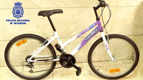 La bicicleta presuntamente robada cuyo propietario busca la Polic�a