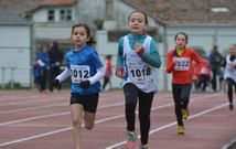 La carrera a pie se desarroll� en las pistas de atletismo del complejo deportivo de A Malata.
