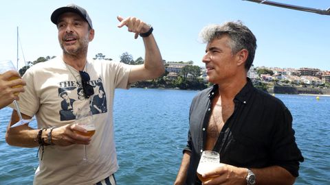 Roberto Vilar y uno de sus socios, Daniel Alonso