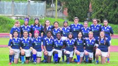 El equipo femenino del Oviedo Rugby