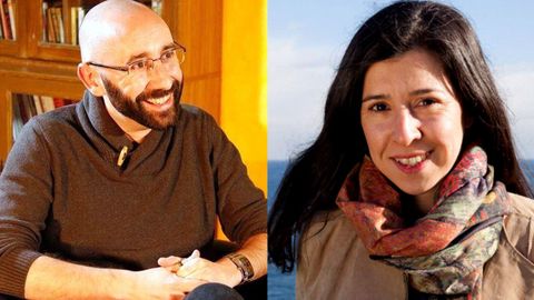 David Posada y Alba Gonz�lez Sanz