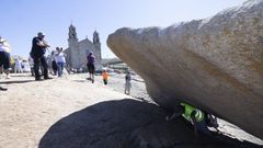 La de ayer fue una jornada muy concurrida en el santuario de la Barca.