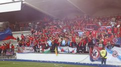 La afici�n demostr� su apoyo constante a la UD Ourense.