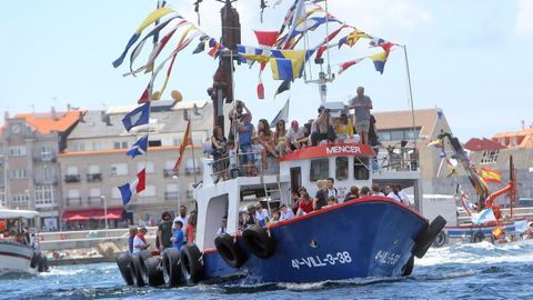 Imagen de archivo de la procesión de A Illa de Arousa.