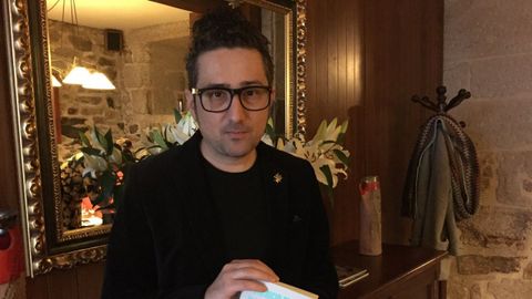 Patricio Pron, en Santiago en el a�o 2016