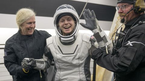 La astronauta de la NASA Zena Cardman.