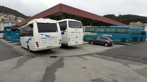 Foto de archivo de la estacin de autobuses de Viveiro