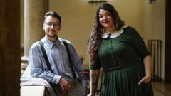 �ric e Laura, no Liceo de Ourense