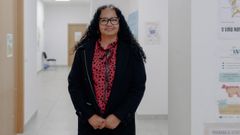 Olga Luc�a, trabajadora social de Colombia, sufri� discriminaci�n laboral al ser solo aceptada en puestos de limpieza o cuidado de mayores