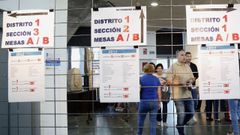 Votaciones el pasado domingo 28 de mayo