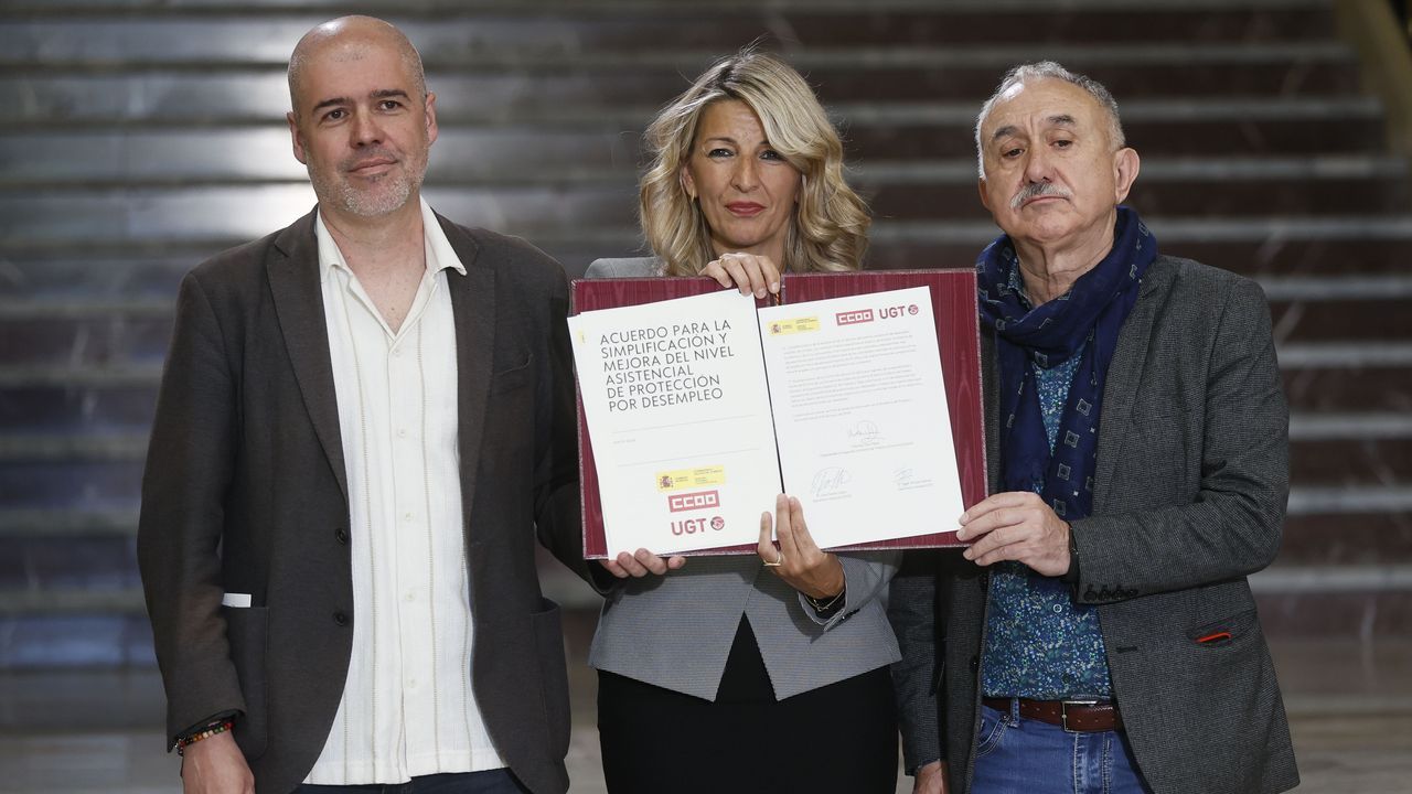 Díaz firma con los sindicatos la reforma del subsidio de paro y avisa ...