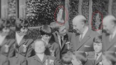 Im�genes del NO-DO confirman la cronolog�a de la presencia de las estatuas del Mestre Mateo en Meir�s