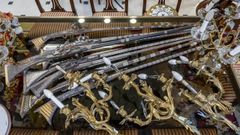 Objetos subastados por la familia Franco procedentes del Pazo de Meir�s