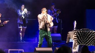 Ortiga namorou en Cai�n co seu concerto, dentro do ciclo Nord�s. A noite refrescaba.