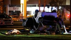 Estado en el que qued� el veh�culo del atacante