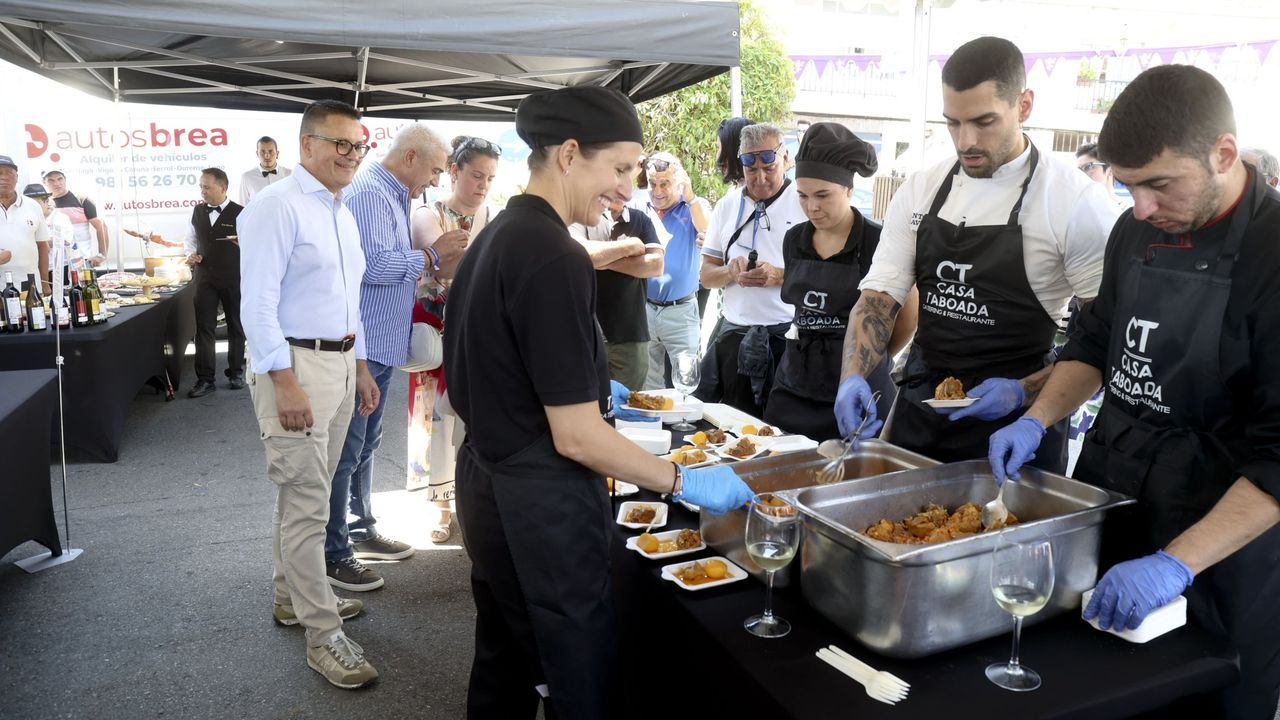 Doce horas de sabor, artesanía y exhibiciones en O Pino este domingo para un Galo Piñeiro de plata