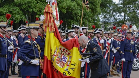 Jura de la bandera en Lugo