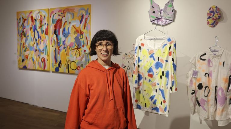 La Gndara, ante a sa obra na Fundacin Granell