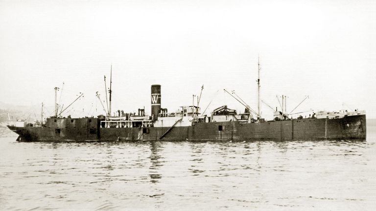 Buque factor�a Rey Alfonso, barco ballenero que oper� en los a�os veinte en la r�a de Vigo
